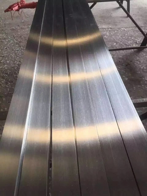 316L الفولاذ المقاوم للصدأ شريط فرشاة مسطحة الانتهاء ASTM A276 SS لوحة مسطحة ستريت