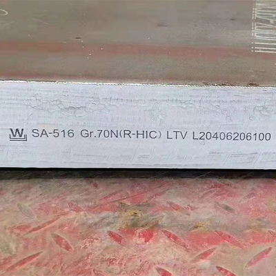 صفيحة الضغط الفولاذية والصفيحة الفولاذية المسطحة Asme Sa516 Gr 60 Gr60 لوحة المرجل
