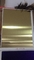 الذهب مرآة 304 ورقة الفولاذ المقاوم للصدأ 304 التيتانيوم الذهب مرآة اللون الفولاذ المقاوم للصدأ ورقة