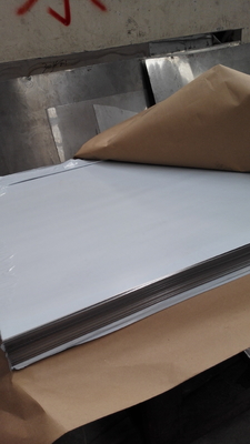 لوحات الأوستنيتي الفولاذ المقاوم للصدأ 1.4539 ASTM N08904 904L خط الشعر البلاستيكية