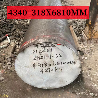 المواد 4340 لكل ASTM A322 المدرفلة على الساخن السطح المقشر SAE4340 الصلب الدائري