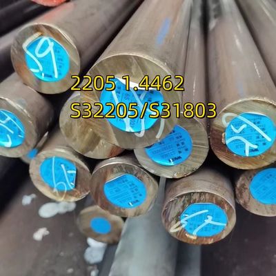 1.4462 2205 S31803 قضيب دائري من الفولاذ المقاوم للصدأ دوبلكس