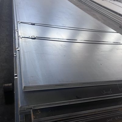 الصفحة المطاطية الساخنة: 09CrCuSb ND الصلب القياسية الصلبة القشرة: EN10025-2 الحجم: 8MM x 1500MM x 6000MM