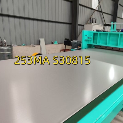 UNS S30815 سبيكة 253MA الصلب المقاوم لدرجات الحرارة العالية 5.0 * 1500 * 6000MM