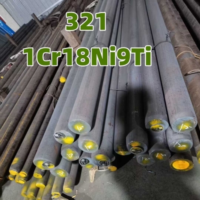 ASTM A479 TP321 الستار الدائري من الفولاذ المقاوم للصدأ DIN1.4541 6-250mm