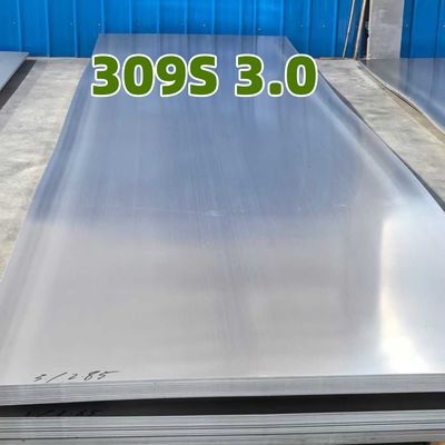 UNS 309S 6 * 1219 * 2438mm لوحات الفولاذ المقاوم للصدأ لوحات الطابق الصلب
