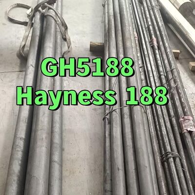 GH5188 سبيكة دائرية على أساس الكوبالت HAYNES 188 Ø20 X 500mm شهادة التفتيش 3.1 EN 10204