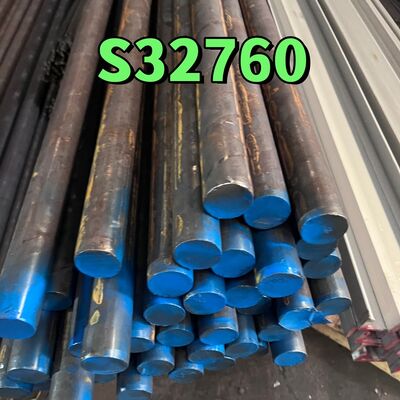 UNS S32760 EN 1.4501 F55 سوبر دوبلكس الحديد المقاوم للصدأ العمود المستدير 20-300mm سطح مقشور