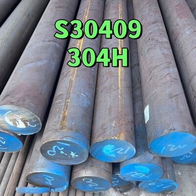 ASTM A276 S30409  DIN 1.4948 High Temperature Hot Rolled Stainless Steel Round Bar SS 304H Rod