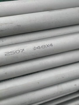 2 بوصة SCH40 / 40S SAF 2507 سوبر دوبلكس أنابيب الفولاذ المقاوم للصدأ ASTM A789 S32750