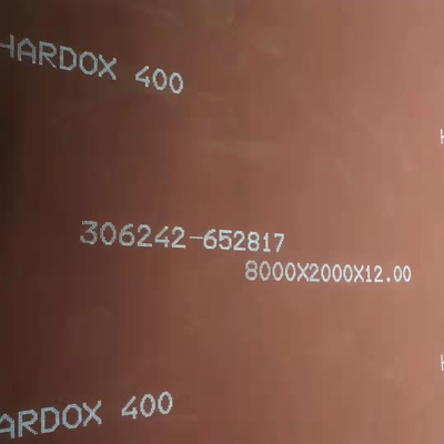 هاردوكس كلاس 400 صفيحة فولاذية 6.0 * 2000 * 6000 مم حفر AR400 صفيحة فولاذية