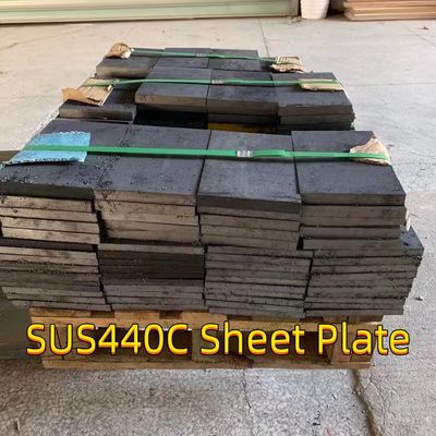 الصفحة من الفولاذ المقاوم للصدأ ذات الكربون العالي 9Cr18Mo SUS440C