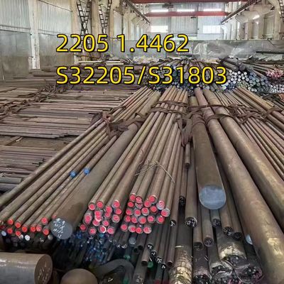 1.4462 2205 S31803 قضيب دائري من الفولاذ المقاوم للصدأ دوبلكس