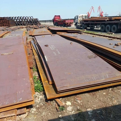الصلب القوي AH36 حجم الصفيحة: 50mmT x 2438mmW x 1500mmL الصفيحة الصلبة للسفن CCS LR BV Class For Marine