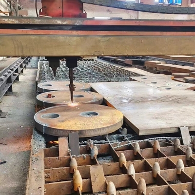 DIN EN10025-2 S355J2+N 1.0577 حبيبات الصلب الصلب العلوي 12 * 1524 * 6096mm
