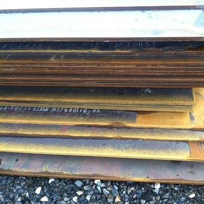 ASTM A36 صفيحة الصلب الكربوني Q235B S235JR 20 * 2000 * 12000mm للصفيحة الوعاء الضغط