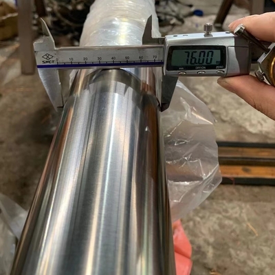 عجلة الفولاذ المقاوم للصدأ مزدوجة F51 1.4462 نوع مزدوج F51 1.4462 قطر 115MM الطول 6000MM