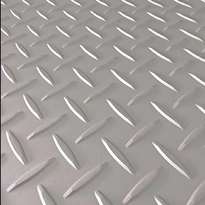 3mm 4mm Thick AISI 304 SUS304 Stainless Steel Checkered Plate Hot Rolled Tear Drop