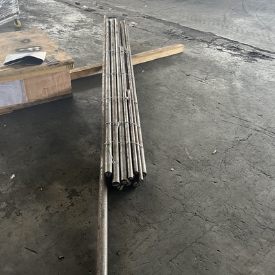 EN 10028 S355J2 قضيب مستدير قطره 50*6000MM DIN 1.0577 (S355J2+N) ST52-3 قضيب من الفولاذ اللاسلي