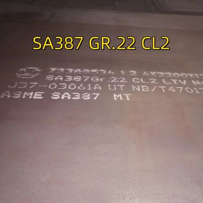 SA387 Gr22 Cl2 الصفيحة الفولاذية المصنوعة من سبيكة معدنية
