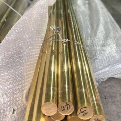 H59 C26800 قضيب اللحام حديد النحاس الأصفر Hpb61-1 Hsi80-3 Cw614n H62 H59 النحاس Cooper 50*1200MM