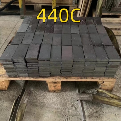SUS440C صفيحة الفولاذ المقاوم للصدأ سطح شفرة الحجم 30MM X 115 X 2METER المطاط الساخن 9Cr18Mo 440C