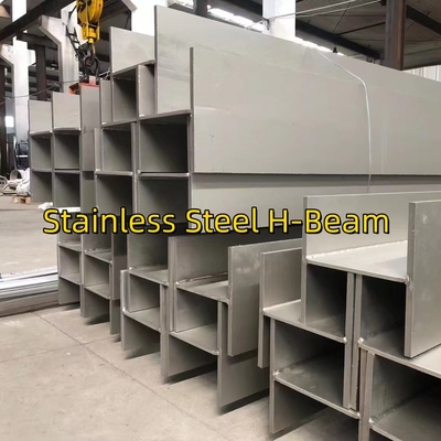 I الصفحة العريضة 100x100x6x8mm 304 الفولاذ المقاوم للصدأ H الصفحة هيكل لحام لمواد البناء