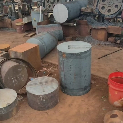 DIN WNr 41Cr4 / 1.7035 40Cr قطر 250-500mm قطب حديد مستدير مزور SCR440 شريط سبيكة