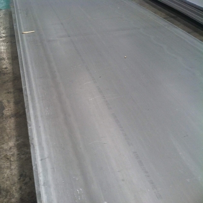 DIN1.4404 القياسية المطاط الساخن AISI 316L صفيحة الفولاذ المقاوم للصدأ 40*3100*8900MM شهادة SGS