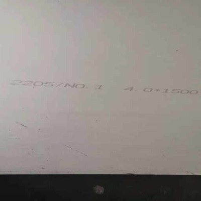 S32205 مزدوج 4mm سمك 1500 * 6000mm الصلب مزدوج 2205 ألواح الفولاذ المقاوم للصدأ