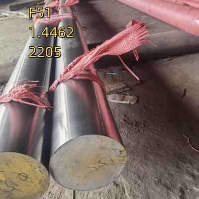 عجلة الفولاذ المقاوم للصدأ مزدوجة F51 1.4462 نوع مزدوج F51 1.4462 قطر 115MM الطول 6000MM