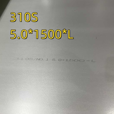 الصفيحة من الفولاذ المقاوم للصدأ AISI 310S SUS310S الصفيحة المقاومة للصدأ SS 310S الصفيحة 3MM X 1000 X 2000MM