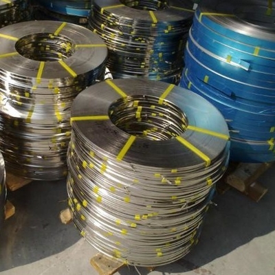 السطح البريطاني المكسو AISI 304 SUS304 1.4301 قطاعات الفولاذ المقاوم للصدأ 0.5 * 80MM