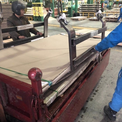 ASTM A240/A240M INOX 439 الصفحة الفولاذ المقاوم للصدأ المعدنية المقاومة بالبرد SUS439 1.4510 2.5*1219mm