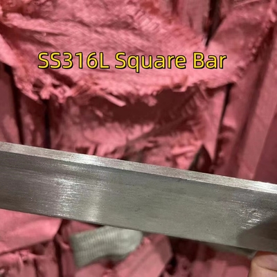 316L SS316L SUS 316L الصلب المقاوم للصدأ الستار المسطح 60 * 5 * 6000mm مع سطح خط السمع
