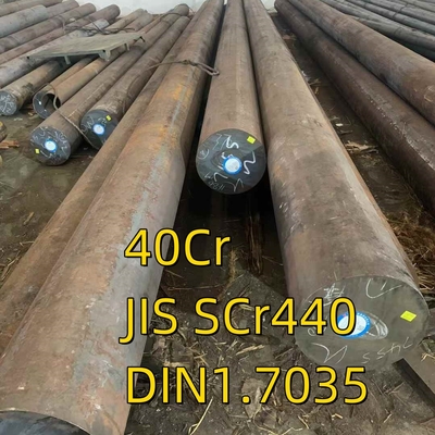 قضيب مستدير مقوالد ساخنة 40cr JIS SCr440 DIN 1.7035 الهيكل سبيكة الصلب