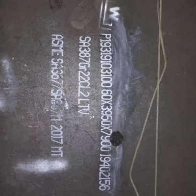 SA387 Gr.11 CL.2 LTV N + T صفيحة الفولاذ ASME SA387 صفيحة الغلاية المطاطية الساخنة ASME SA387