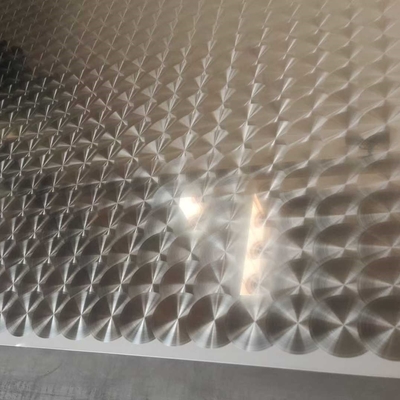 304 3D CD الفن الليزر المرآة النهاية الملمعة SUS304 الفولاذ المقاوم للصدأ ورقة نمط مثل CD دائرة تأثير الليزر