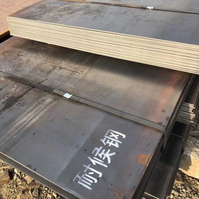 المقاومة للتآكل Q355NH S355J2WP ASTM A242 نوع Corten A صفيحة الفولاذ مقاومة للطقس