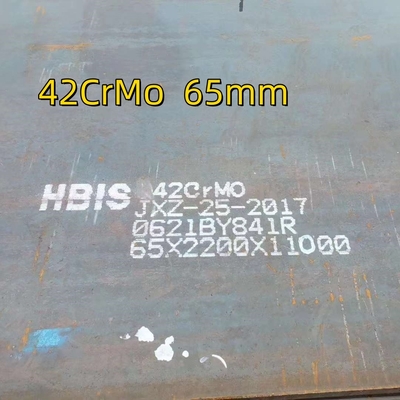 EN 10083 DIN 1.7225 42CrMo4 JIS G4053 SCM 440 SAE 4140 / 4142 صفيحة الفولاذ المسبوب