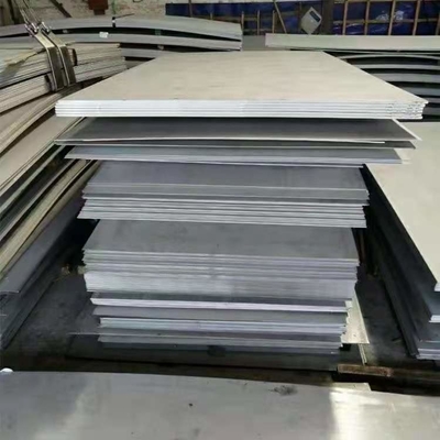 ASTM A240 الدرجة 409L 1.4512 3.0-12mm المطاط الساخن SUS409 صفيحة الفولاذ المقاوم للصدأ NO 1 النهاية
