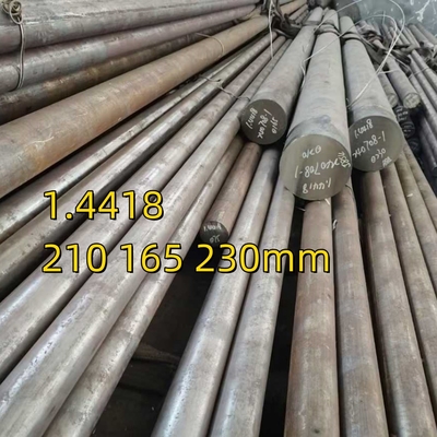 EN 10088-3 W.-nr 1.4418 DIN X4CrNiMo16-5-1 القضبان المستديرة من الفولاذ المقاوم للصدأ المارتنسيتية للتطبيقات الهيدروليكية