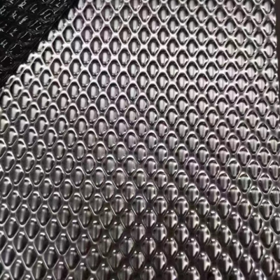 SUS304 1.0*1220*2440MM شكل قطرة الماء طابعة الزخرفية طابعة الفولاذ المقاوم للصدأ