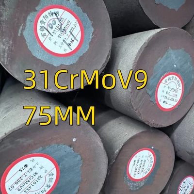 سبيكة حديد مستديرة قطرها 55-400 ملم طلاء DIN 1.8519 31CrMoV9 3-6 مترا أداة العفن الصلب