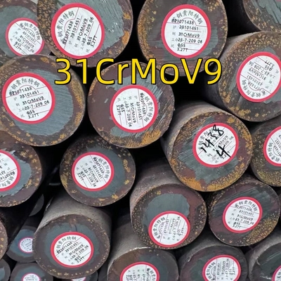 النيترات الصلب الدائري D 470 ملم المادة 1.8519 31crmov9 Qt الصلب المجعد