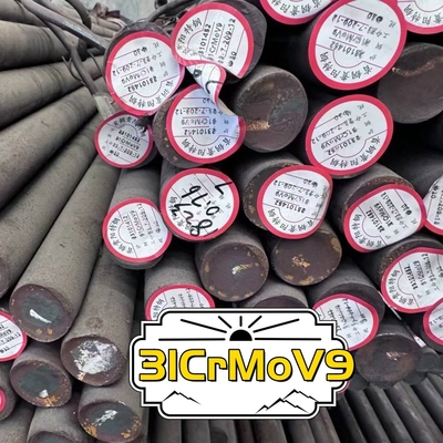 سبيكة حديد مستديرة قطرها 55-400 ملم طلاء DIN 1.8519 31CrMoV9 3-6 مترا أداة العفن الصلب