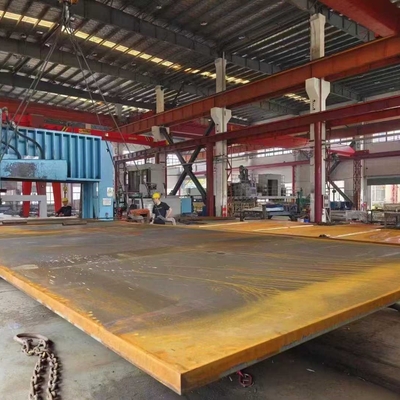 Astm A283 الدرجة C الصفحة الفولاذ الكربوني المطاط الساخن الصفحة المعدنية السطح السلس 8.0 * 2000 * 6000mm مع Mtc En 10204 النوع 3.1
