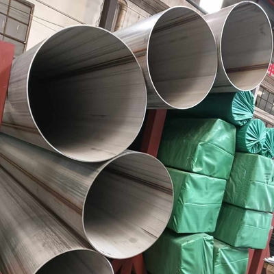 أنبوب لحام من الفولاذ المقاوم للصدأ 14 "، CON COSTURA ، ASME B36.19M ، SCH 10 ، BE ، ASTM A312 GR. TP304