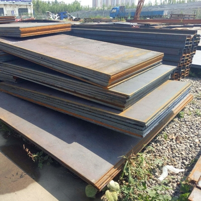 ASTM A36 Q235B SS400 فولاذ الكربون صفيحة فولاذ خفيفة صفيحة فولاذ خفيفة S235JR 10-200MM