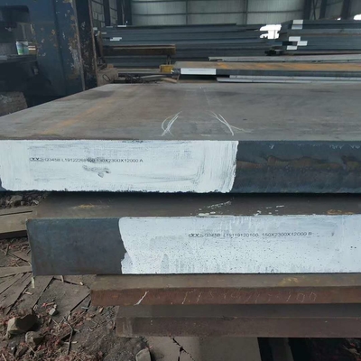 صفيحة الصلب الهيكلي EN10025-4 S355J2+N صفيحة الصلب المسبوب EN 10025 S355J2G3